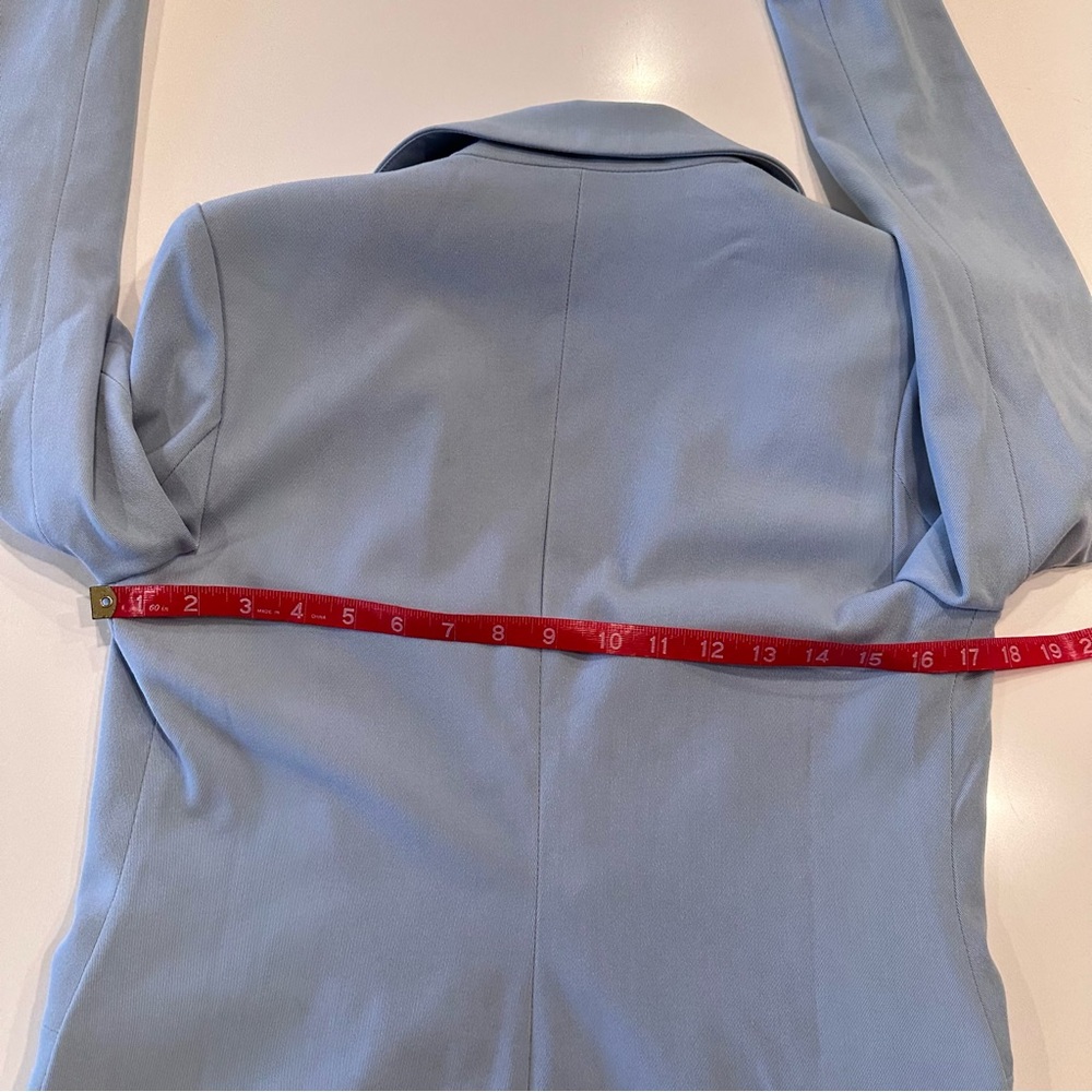 Danielle Bernstein Split Ring Blazer Size Small - image 4